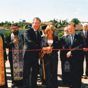 2005 - Cutting the Ribbon - Fr Djurdjevic